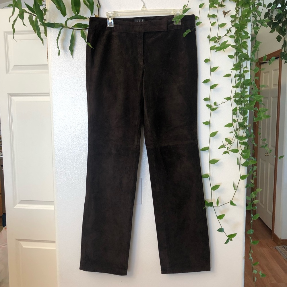 INC Brown Suede Pants - size 10